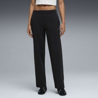 "Puma ESS ELEVATED Straight Leg Pant DK"