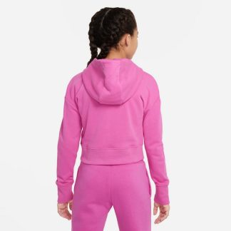 Nike G NSW CLUB FT CROP HOODIE HBR